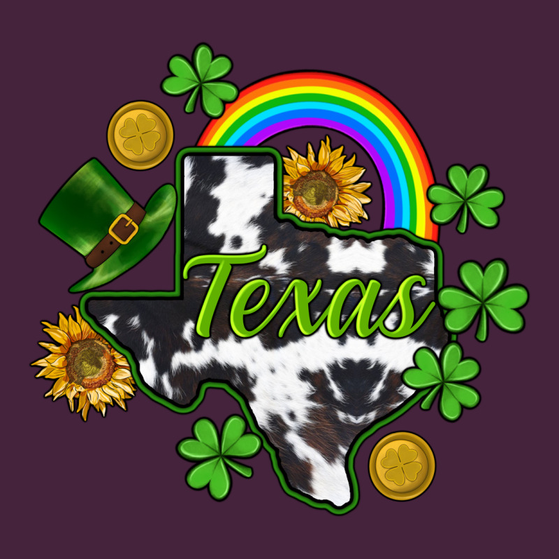 Texas Map St. Patrick's Premium Tee by CowGirlArtShop | Teevron