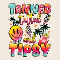 Tanned Tattled And Tipsy Zipper Hoodie | Teevron