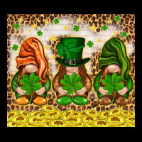 St. Patrick's Day Gnomies With Leopard Tumbler Premium Tee | Teevron