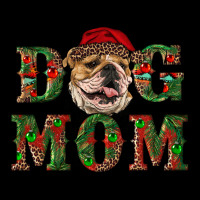 Christmas English Bulldog Mom Heavy Core Tee | Teevron