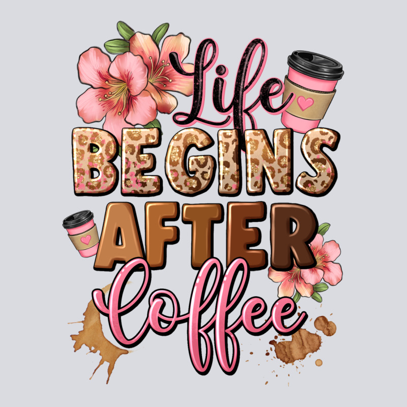 Life Begins After Coffee Zipper Hoodie by JahusDesignShop | Teevron