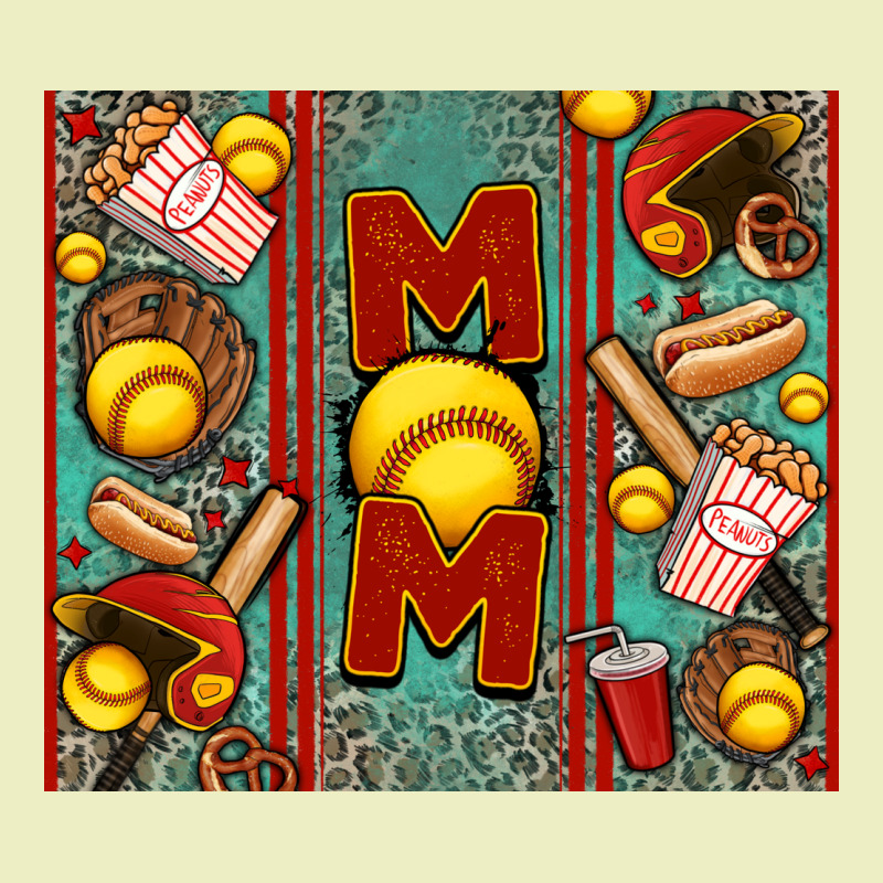 Softball Mom Urban Hoodie by Jasminsmagicworld | Teevron