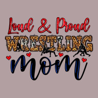 Loud And Proud Wrestling Mom Vintage Hoodie | Teevron