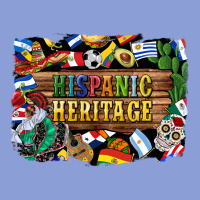 Hispanic Heritage Flags Long Sleeve Tee | Teevron