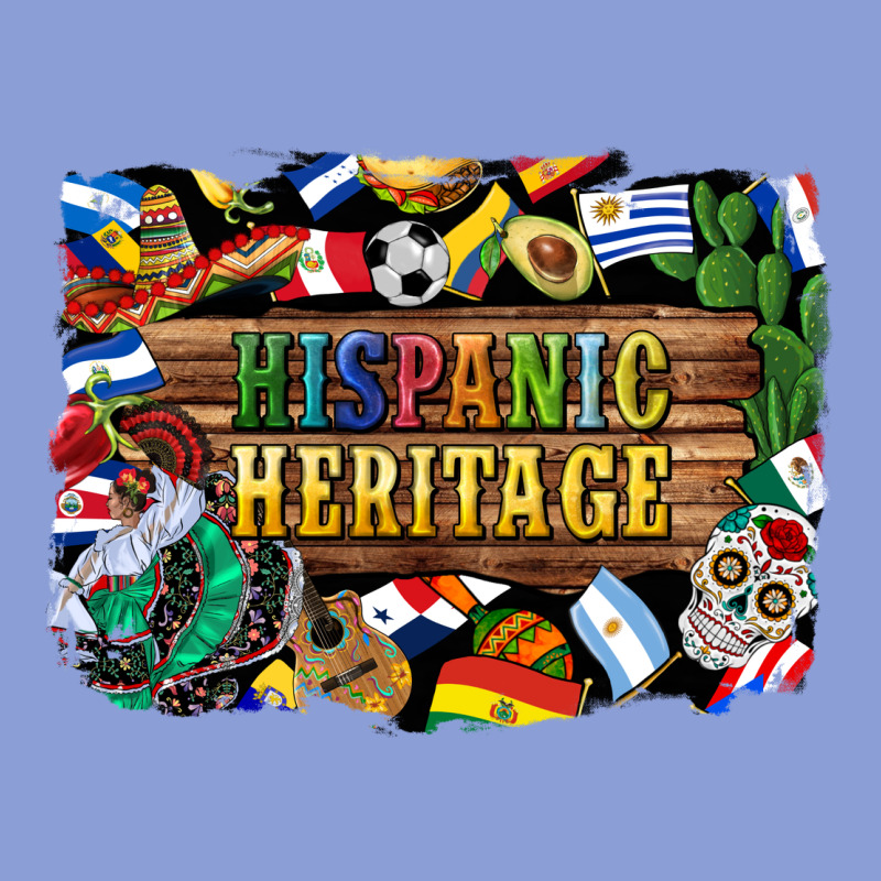 Hispanic Heritage Flags Long Sleeve Tee by BundleAndBundleShop | Teevron