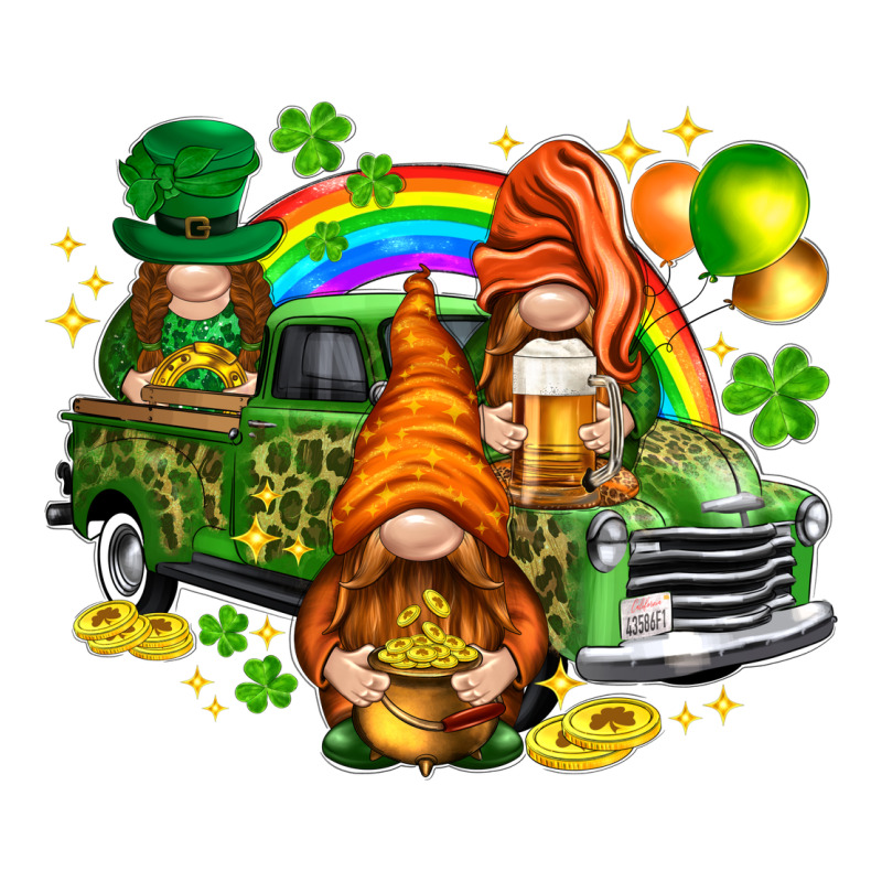 St. Patrick's Day Gnomies With Leopard Tumbler Premium Tee by HowdyJamesFarm | Teevron
