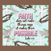Faith Does Not Make Things Easy Zipper Hoodie | Teevron