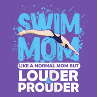 Womens Swimmer Swim Mom Louder Prouder Sports Mother T Shirt T Shirt Premium Sweatshirt | Teevron