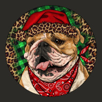 Christmas English Bulldog Heavy Core Tee | Teevron