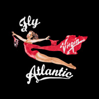 Princess Diana Virgin Atlantic Fly Atlantic Premium Sweatshirt | Teevron
