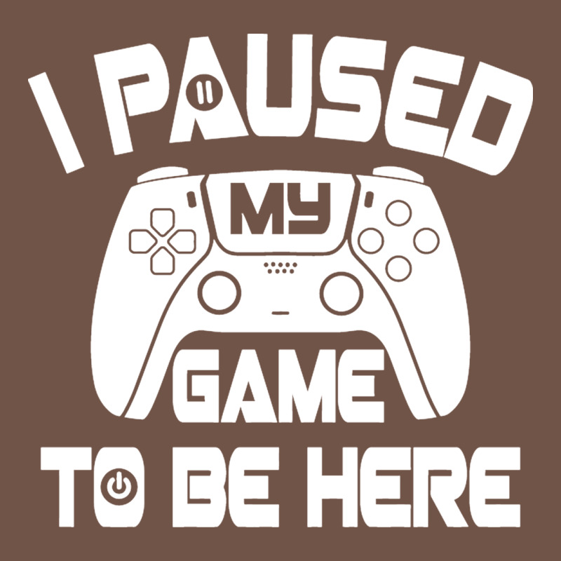 I Paused My Game To Be Here Premium Sweatshirt by linhVisuals | Teevron