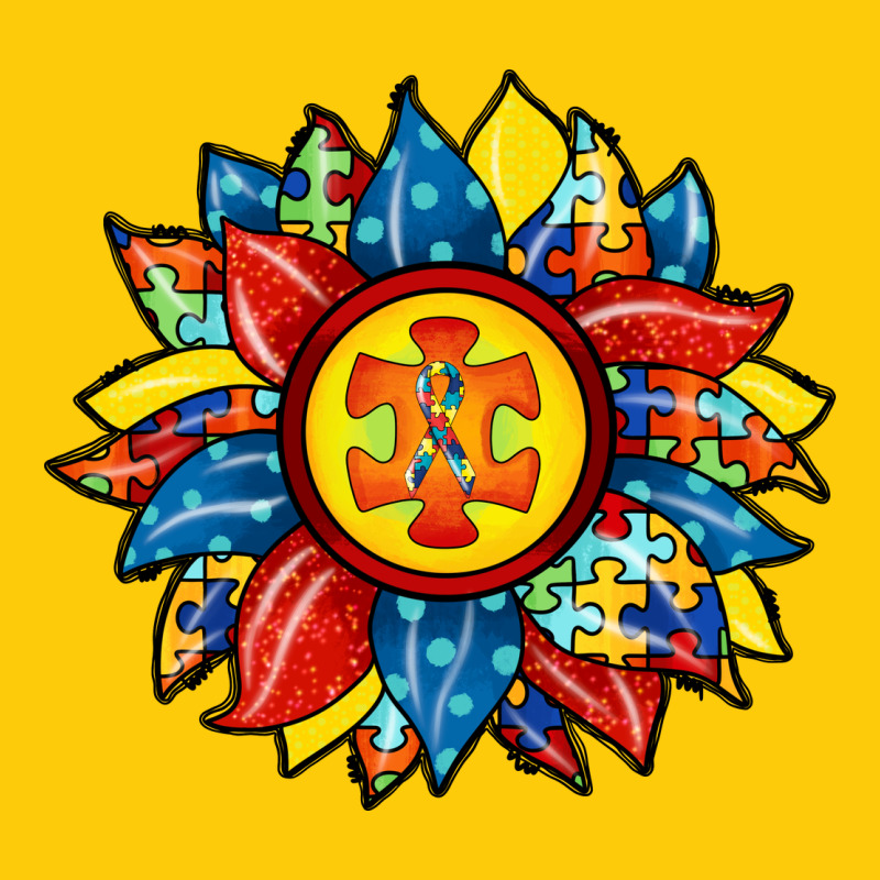 Autism Sunflower Premium Hoodie by RacoonDesign | Teevron