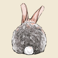 Easter Bunny Back View Ladies Tee | Teevron
