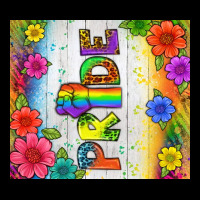 Lgbtq+ Pride With Flower Tumbler Urban Heavy Tee | Teevron