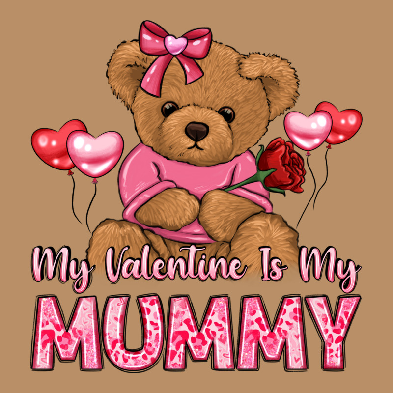 My Valentine Is My Mummy Vintage Hoodie by LillyAllenDesigns | Teevron