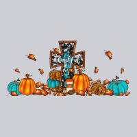 Thankful Cross Pumpkin Heavyweight Sweatshirt | Teevron