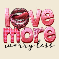 Love More Worry Less Ladies Tee | Teevron