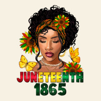 Juneteenth 1865 Black Woman Vintage Tee | Teevron