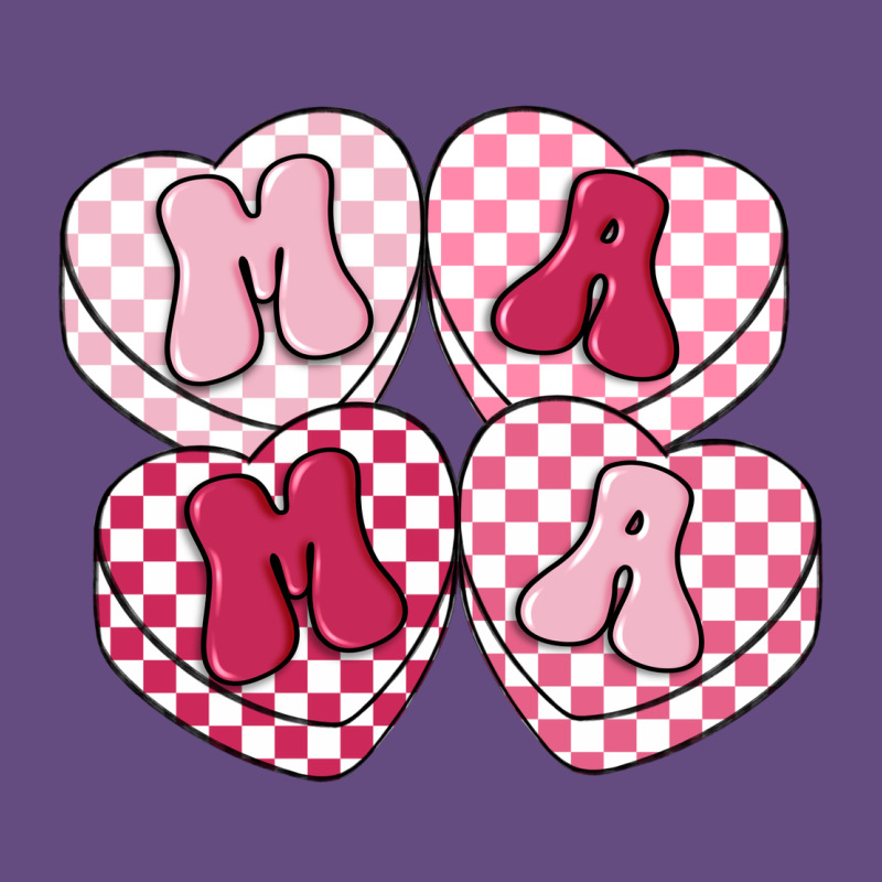 Mama Candy Hearts Vintage Hoodie by LillyAllenDesigns | Teevron