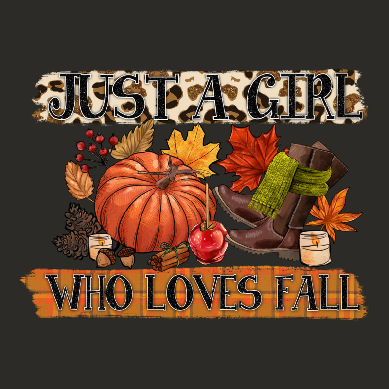Just A Girl Who Loves Fall Heavy Core Tee by CowGirlArtShop | Teevron