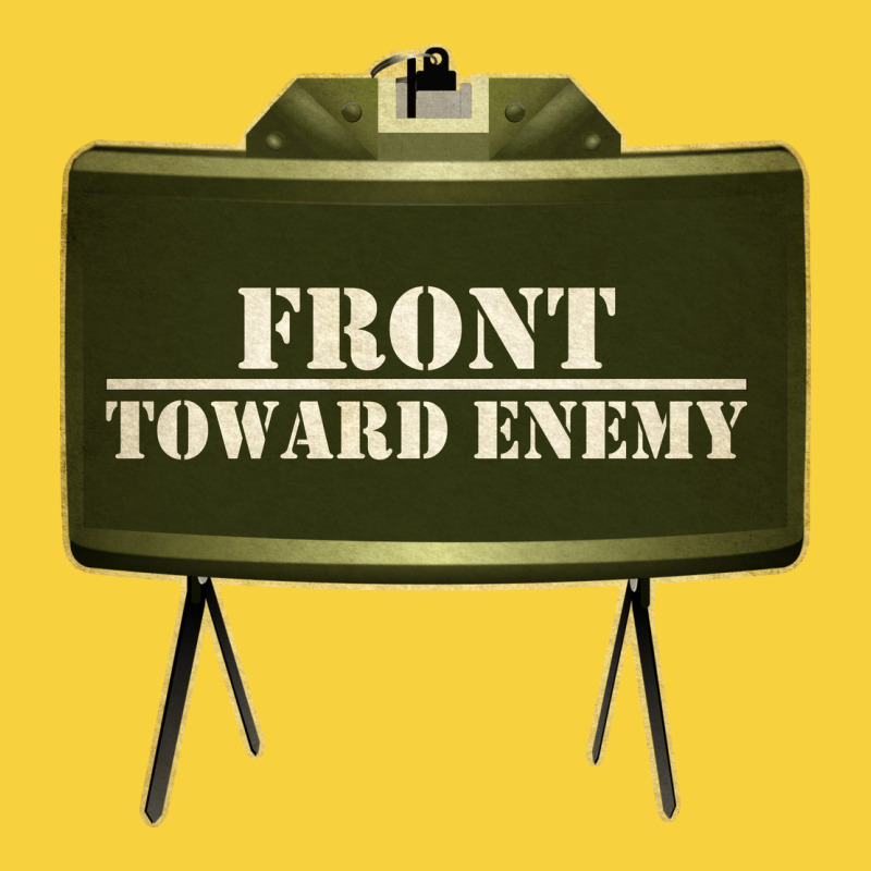 Front Toward Enemy Distressed Claymore Mine Military Premium Sweatshirt by linhVisuals | Teevron