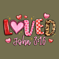 Loved John 3 16 Vintage Hoodie | Teevron
