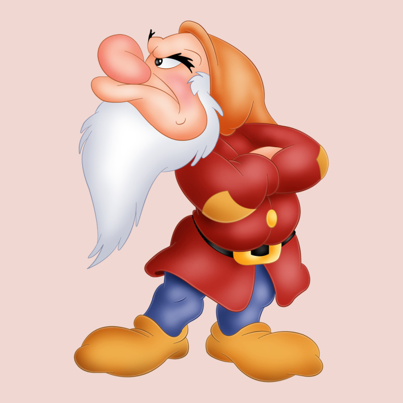 Grumpy Dopey Dwarf Premium Sweatshirt by linhVisuals | Teevron