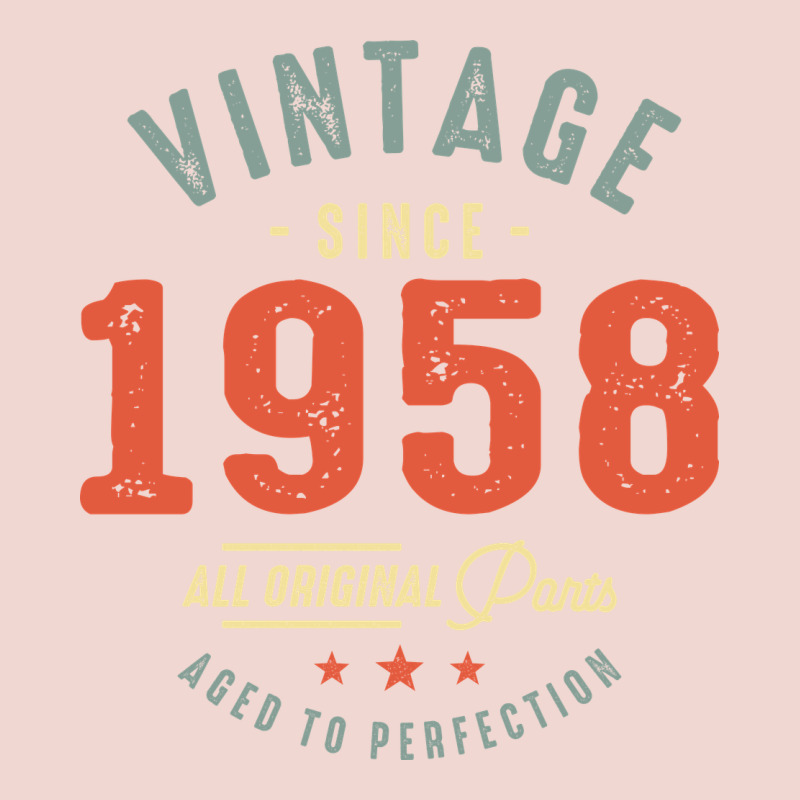 Vintage Since 1958 - 64th Birthday Retro Classic Premium Sweatshirt by linhVisuals | Teevron