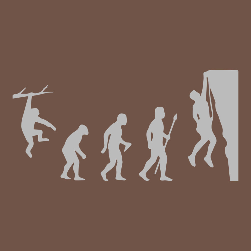 Funny Rock Climbing Evolution Premium Sweatshirt by linhVisuals | Teevron