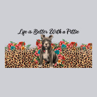 Life Is Better With A Pittie Heavyweight Sweatshirt | Teevron