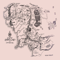 Middle Earth Map [tw] Premium Sweatshirt | Teevron