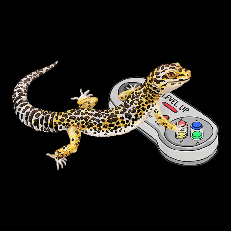 Leopard Gecko Playing Video Game Lizard & Reptiles Gamers T Shirt Premium Sweatshirt by linhVisuals | Teevron