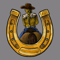 Horseshoe And Cowgirl Heavyweight Hoodie | Teevron