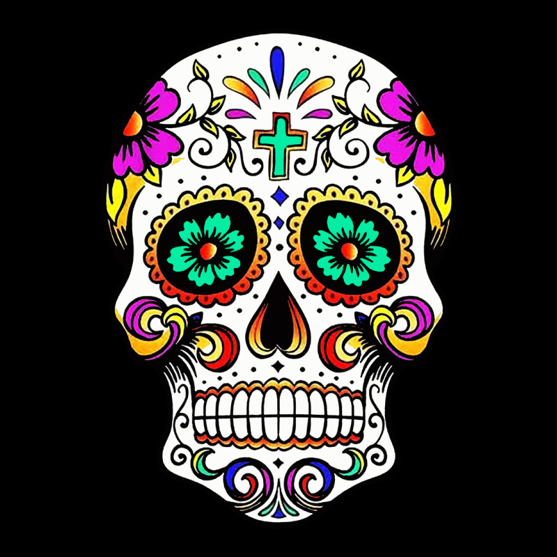 Sugar Skull Premium Sweatshirt by linhVisuals | Teevron