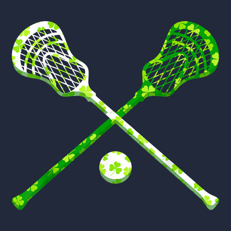 Funny Lacrosse St Patricks Day Boys Men Shamrock Ball T Shirt Premium Sweatshirt by linhVisuals | Teevron