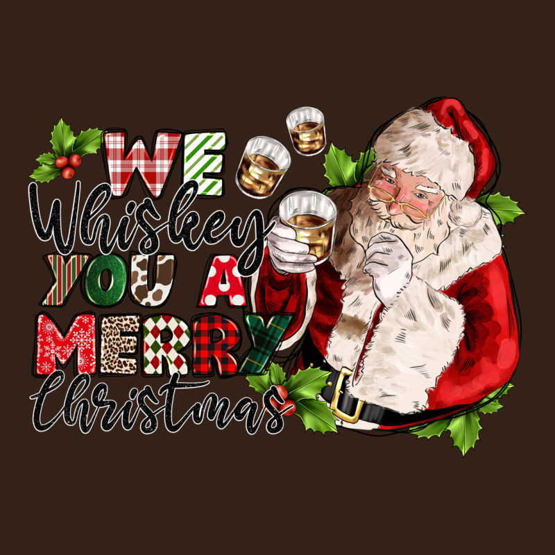 We Whiskey You A Merry Christmas Heavy Core Tee by CowGirlArtShop | Teevron