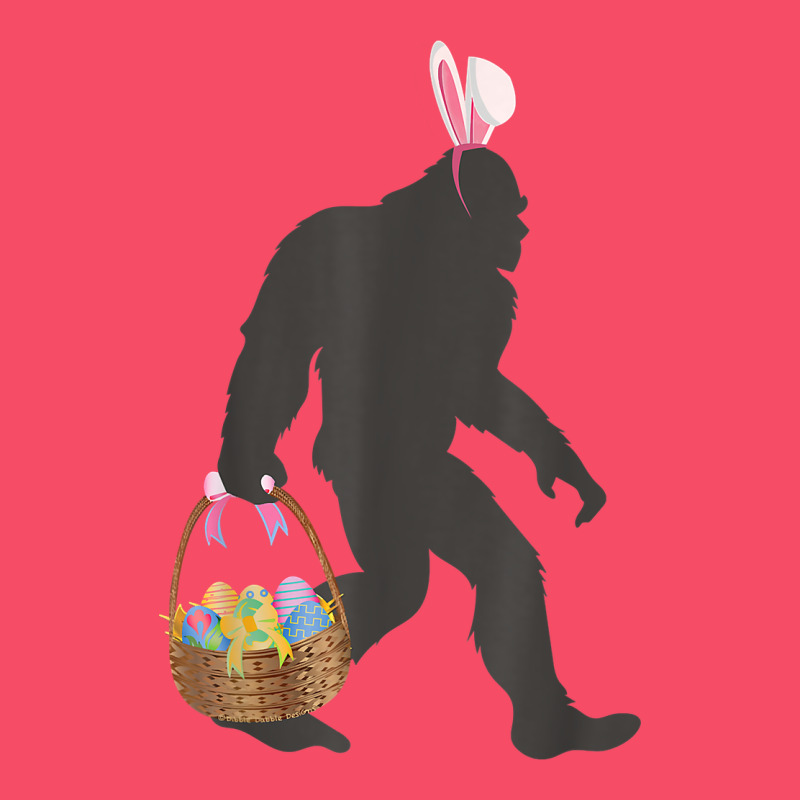Funny Bigfoot Easter Design With Easter Basket And Bigfoot T Shirt Premium Sweatshirt by linhVisuals | Teevron