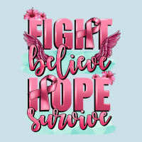 Fight Believe Hope Survive Cancer Awareness Ladies Tee | Teevron