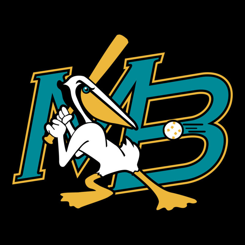 The Myrtle Beach Pelicans Baseball Premium Sweatshirt by linhVisuals | Teevron