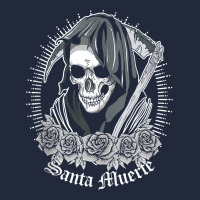 Santa Muerte Female Deity Mexican Satanic Dead Sugar Skull Tank Top Premium Sweatshirt | Teevron