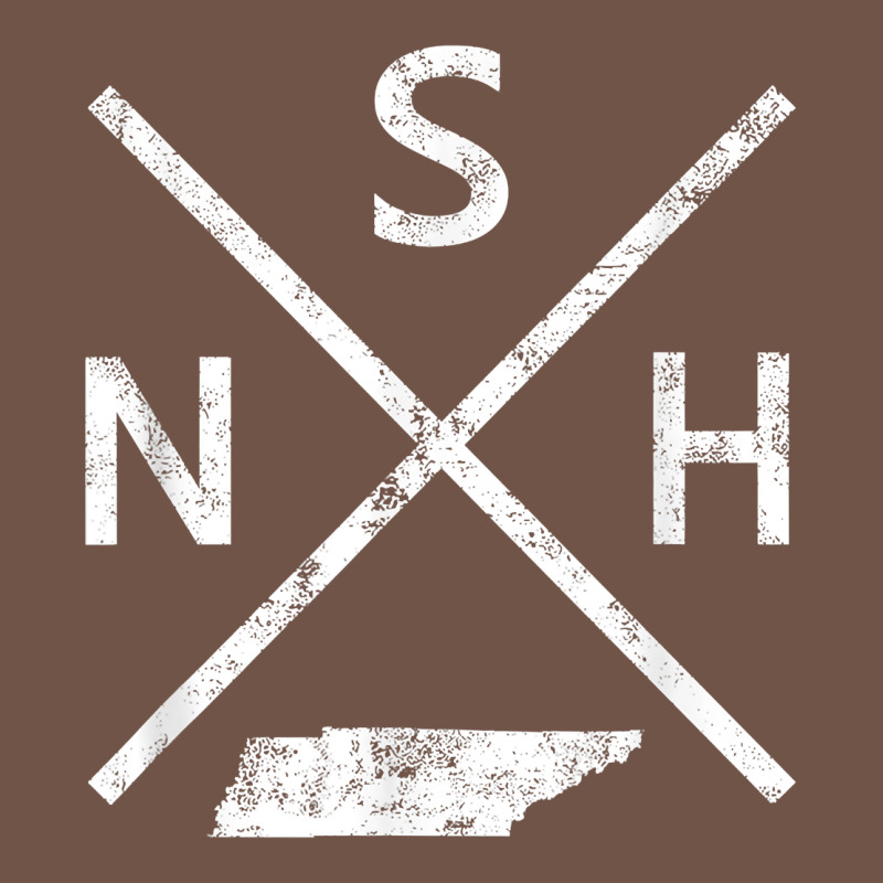 Vintage Nashville Retro Nsh Cross T Shirt Premium Sweatshirt by linhVisuals | Teevron