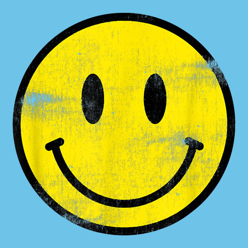 Vintage Retro Happy Smiley Face 80's 90's Aesthetic T Shirt Premium Sweatshirt by linhVisuals | Teevron