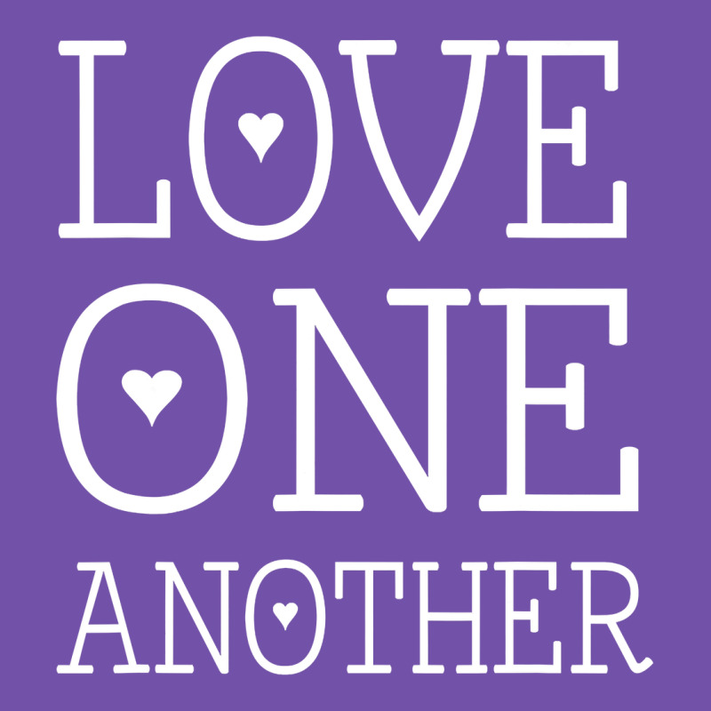 Love One Another Jesus Quote Christian T Shirt Premium Sweatshirt by linhVisuals | Teevron