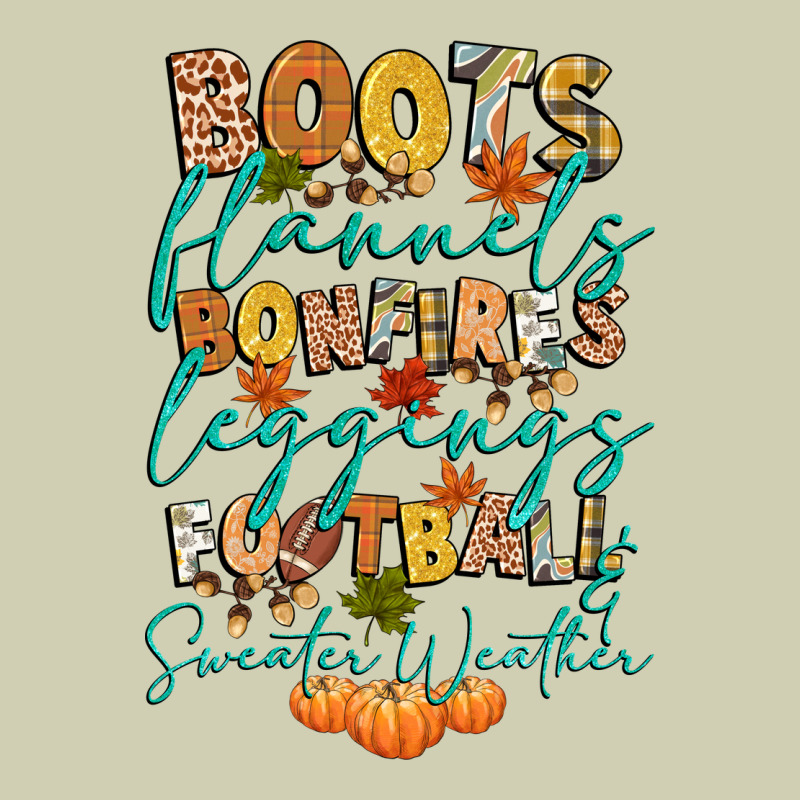 Boots Flannels Bonfires Football Heavy Core Tee by CowGirlArtShop | Teevron