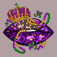 Mardi Gras Lips Vintage Hoodie | Teevron