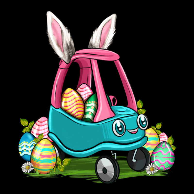 Easter Toddler Car Ladies Tee by OliviaCreatesArt | Teevron