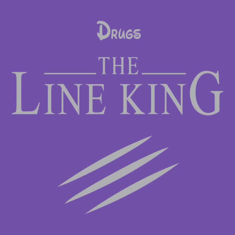 Funny Drugs The Line King Design Premium Sweatshirt by linhVisuals | Teevron