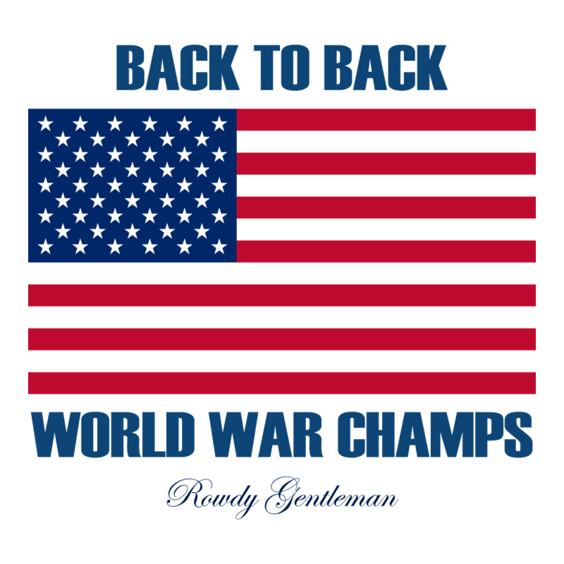 Newback To Back World War Champs Back Premium Sweatshirt by linhVisuals | Teevron