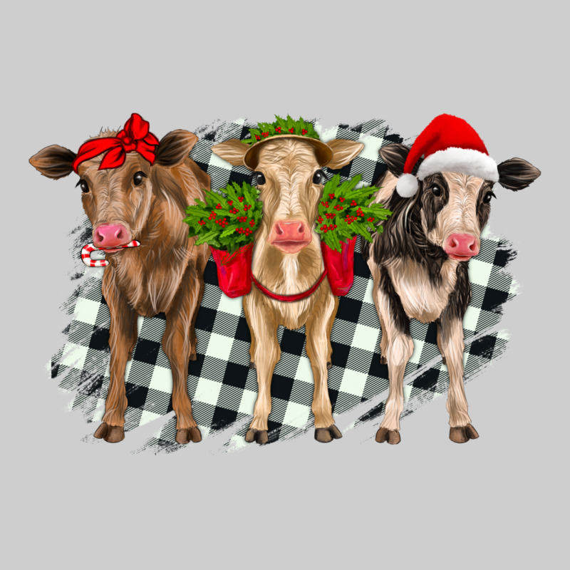 Christmas Heifers Front View Premium Tee by RanaPortraitStore | Teevron