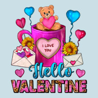 Hello Valentine Valentine's Day Coffee Mug Ladies Tee | Teevron